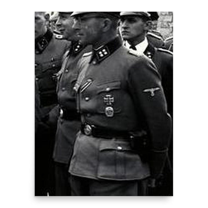 August Schmidhuber poster print, in size 18x24 inches.