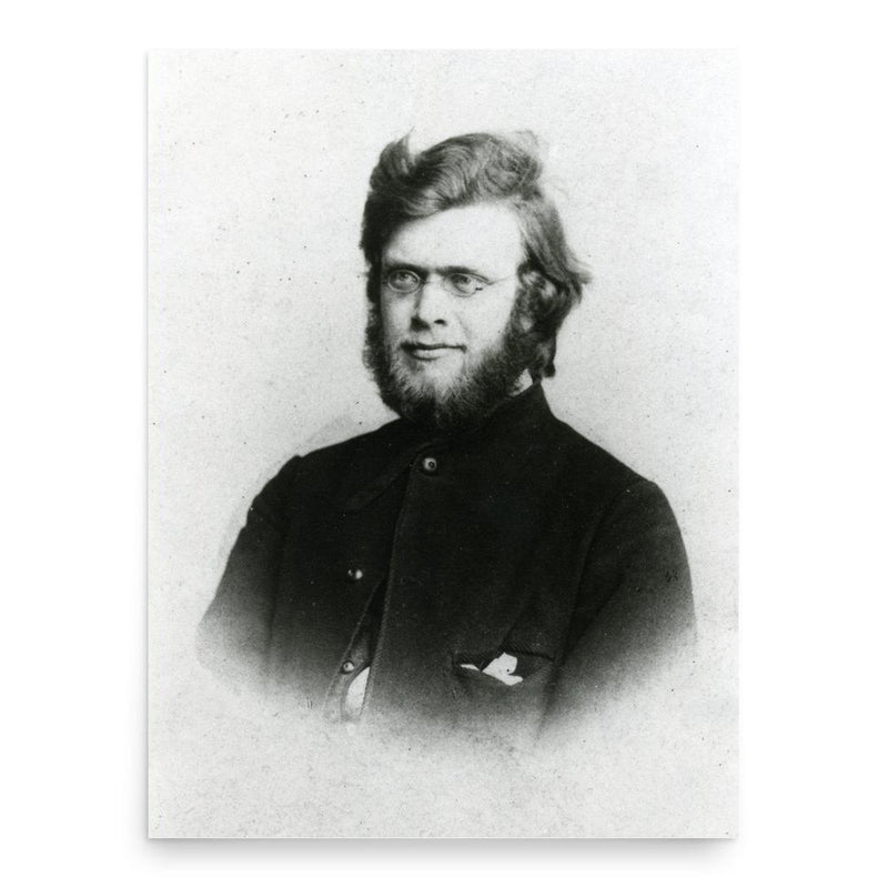 August Schneider poster print, in size 18x24 inches.