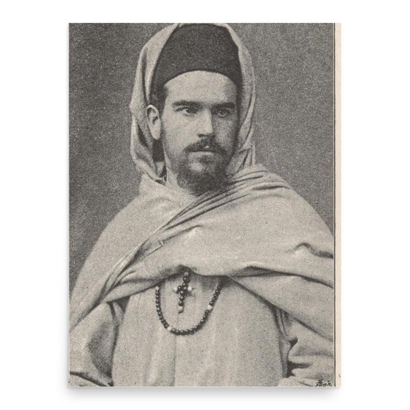 August Schynse poster print, in size 18x24 inches.