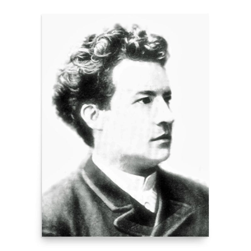 August Stradal poster print, in size 18x24 inches.