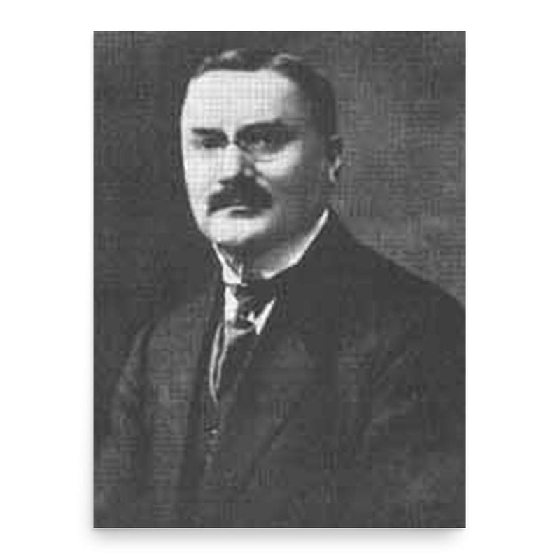 August Stramm poster print, in size 18x24 inches.