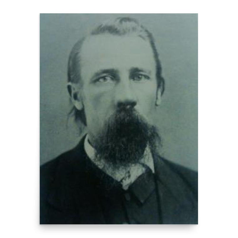 August Weenaas poster print, in size 18x24 inches.