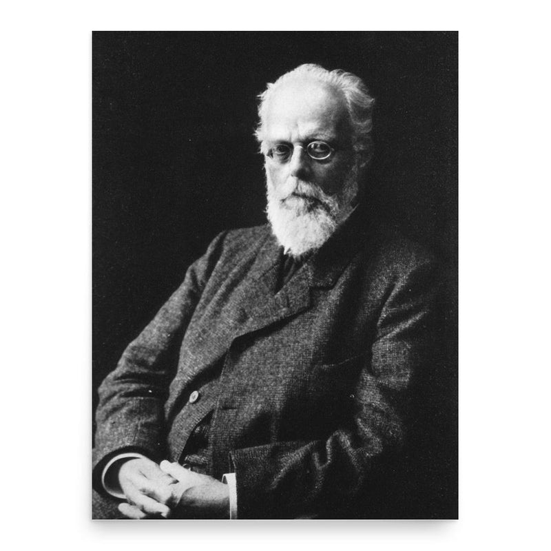 August Weismann poster print, in size 18x24 inches.