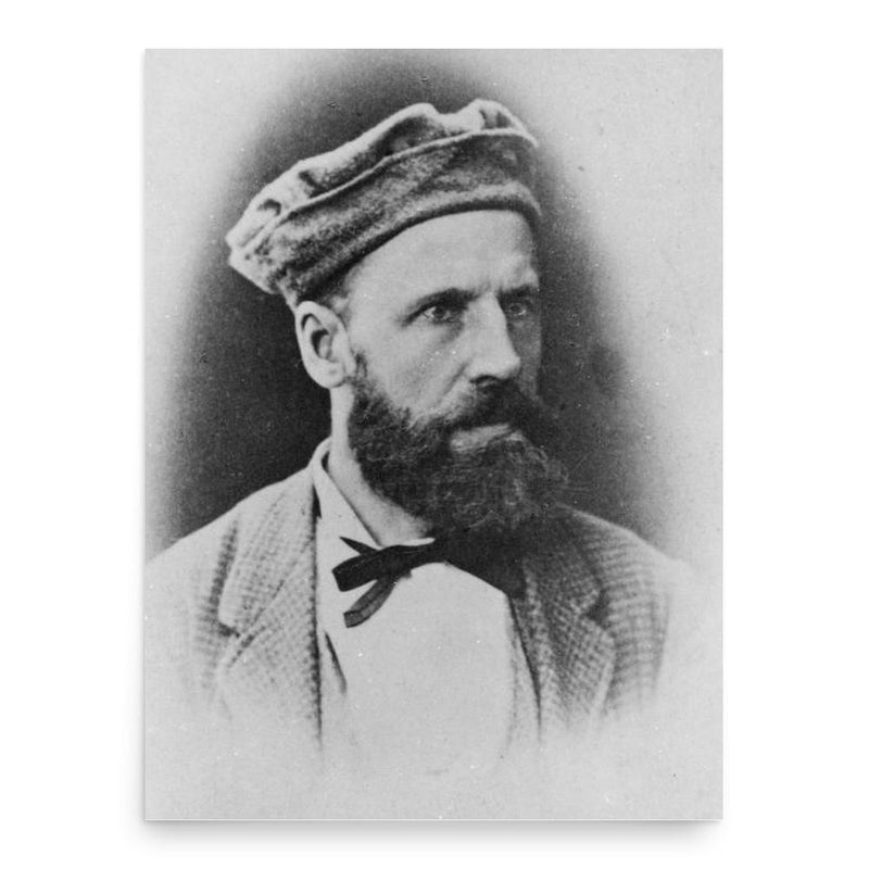 August Weizenberg poster print, in size 18x24 inches.