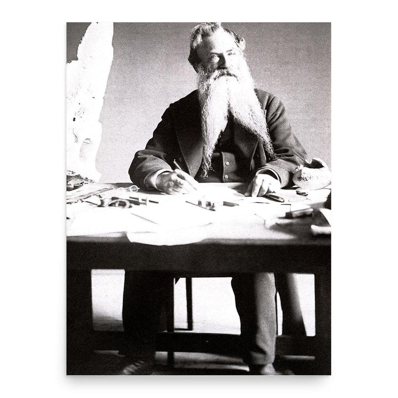 August Wilhelm Malm poster print, in size 18x24 inches.