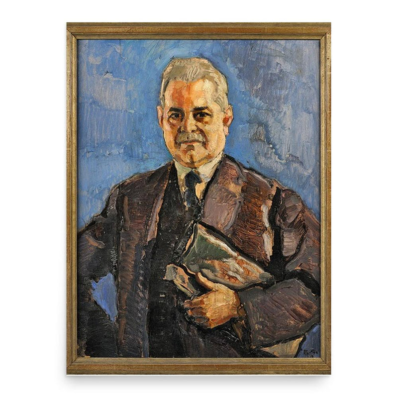 August de Bary poster print, in size 18x24 inches.