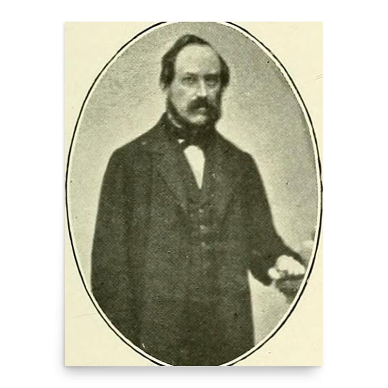 August von Krempelhuber poster print, in size 18x24 inches.