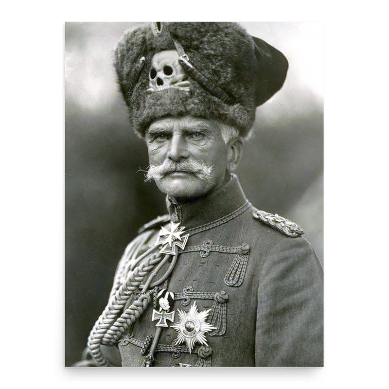 August von Mackensen poster print, in size 18x24 inches.