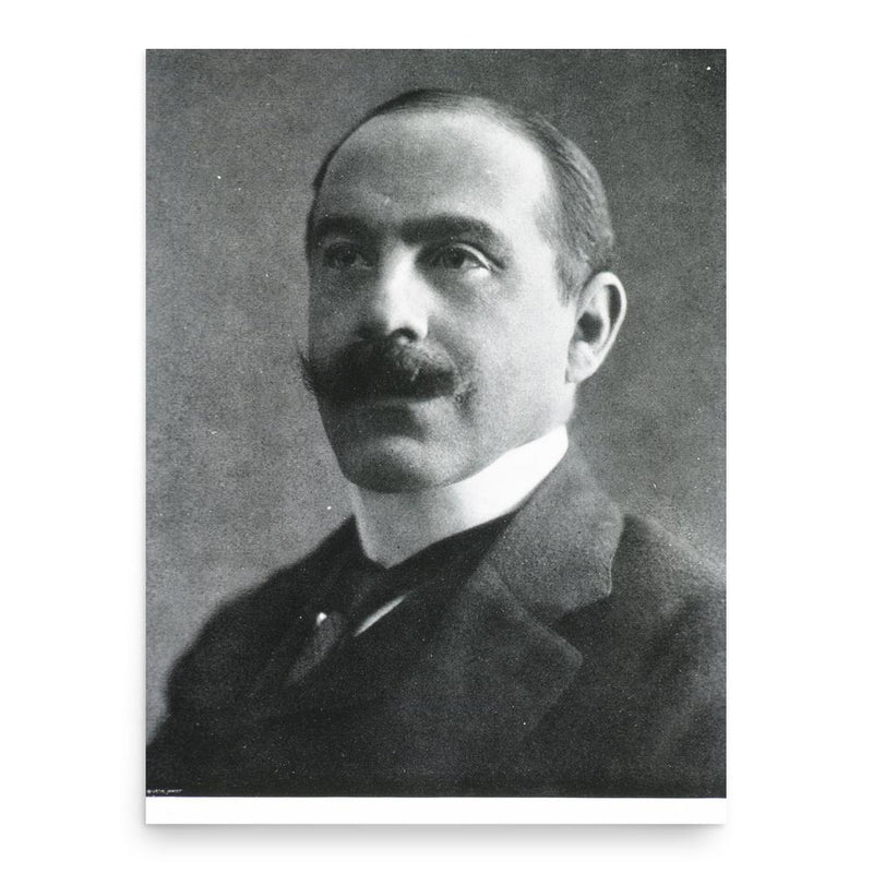 August von Wassermann poster print, in size 18x24 inches.