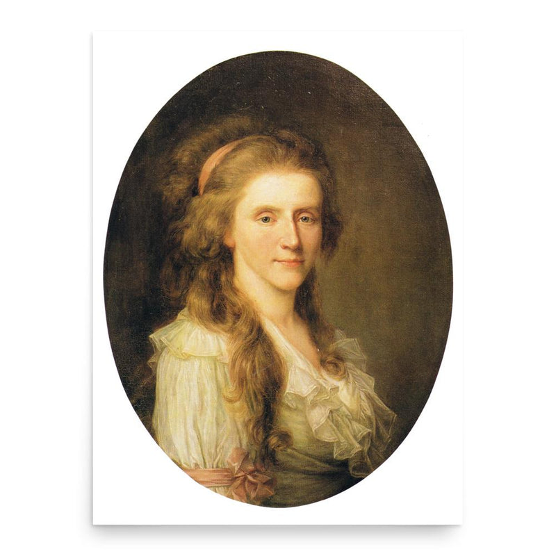 Augusta Louise zu Stolberg-Stolberg poster print, in size 18x24 inches.
