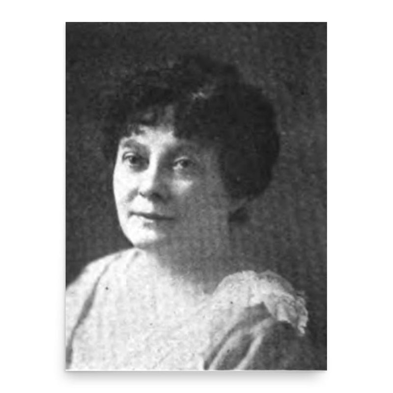 Augusta Stowe-Gullen poster print, in size 18x24 inches.