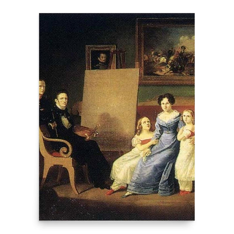 Auguste-Joseph Desarnod poster print, in size 18x24 inches.