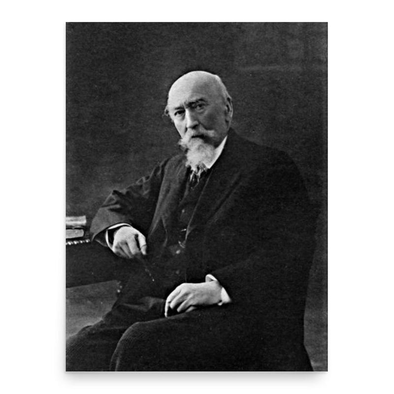 Auguste Barth poster print, in size 18x24 inches.