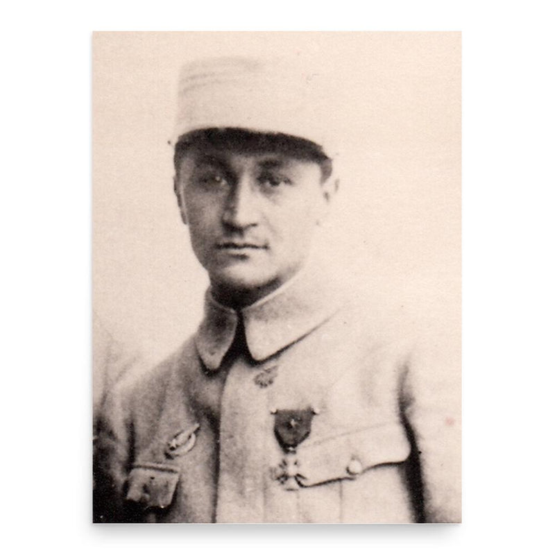 Auguste Baux poster print, in size 18x24 inches.