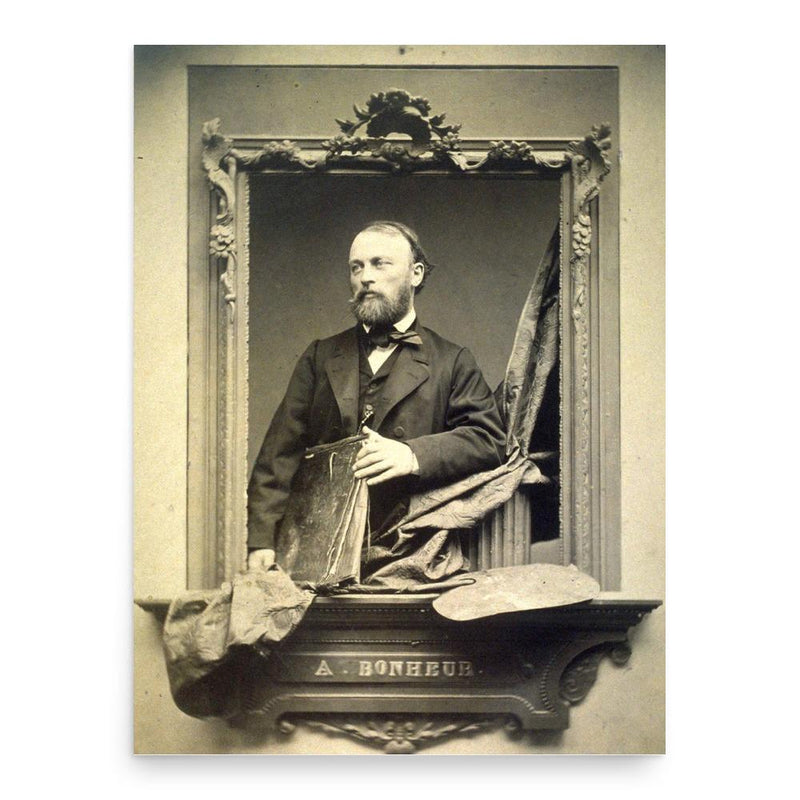 Auguste Bonheur poster print, in size 18x24 inches.