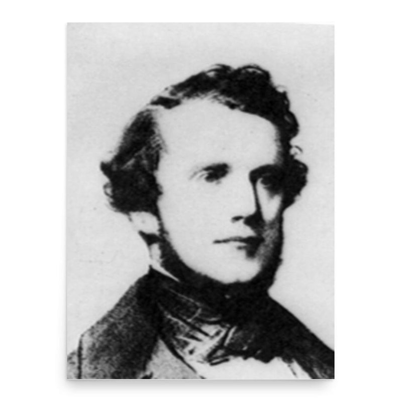 Auguste Bravais poster print, in size 18x24 inches.