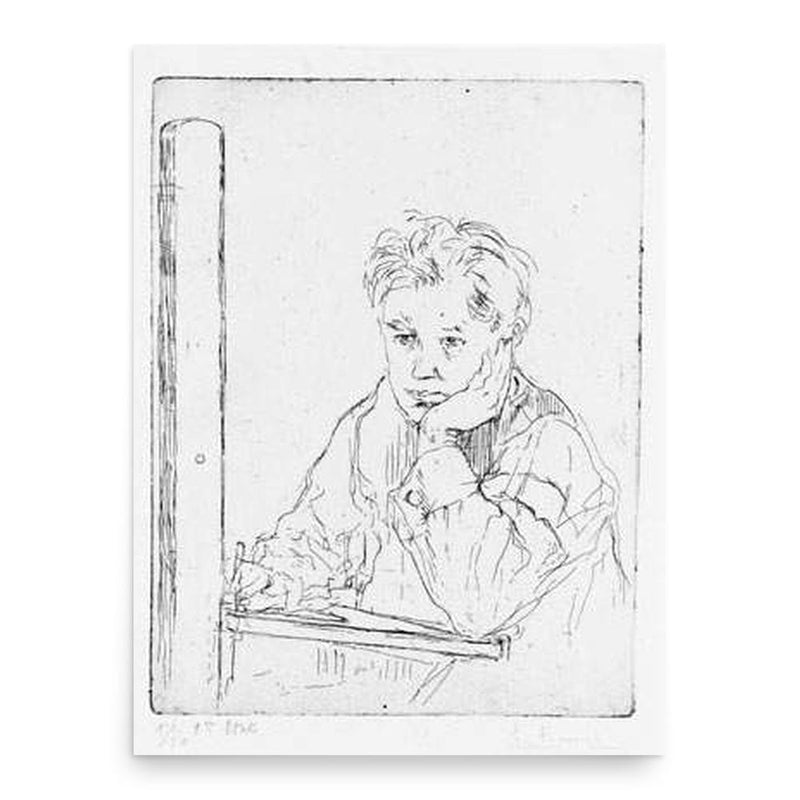 Auguste Brouet poster print, in size 18x24 inches.