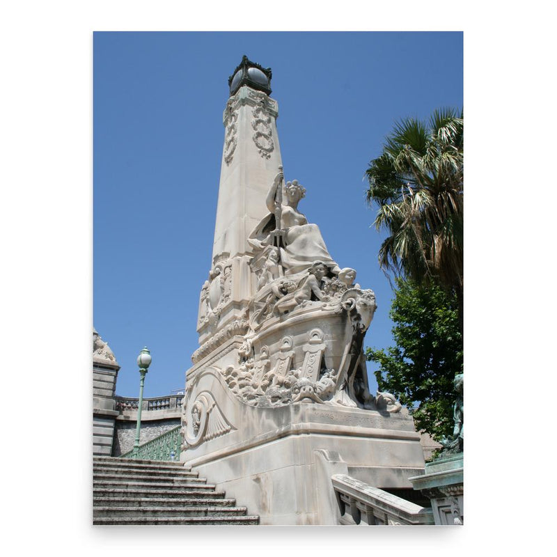 Auguste Carli poster print, in size 18x24 inches.