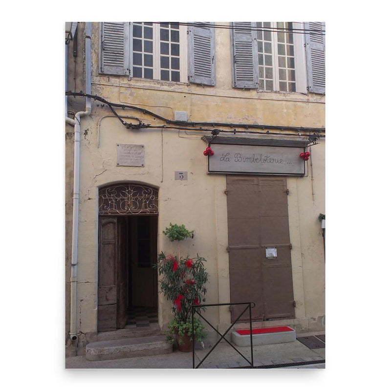 Auguste Charlois poster print, in size 18x24 inches.