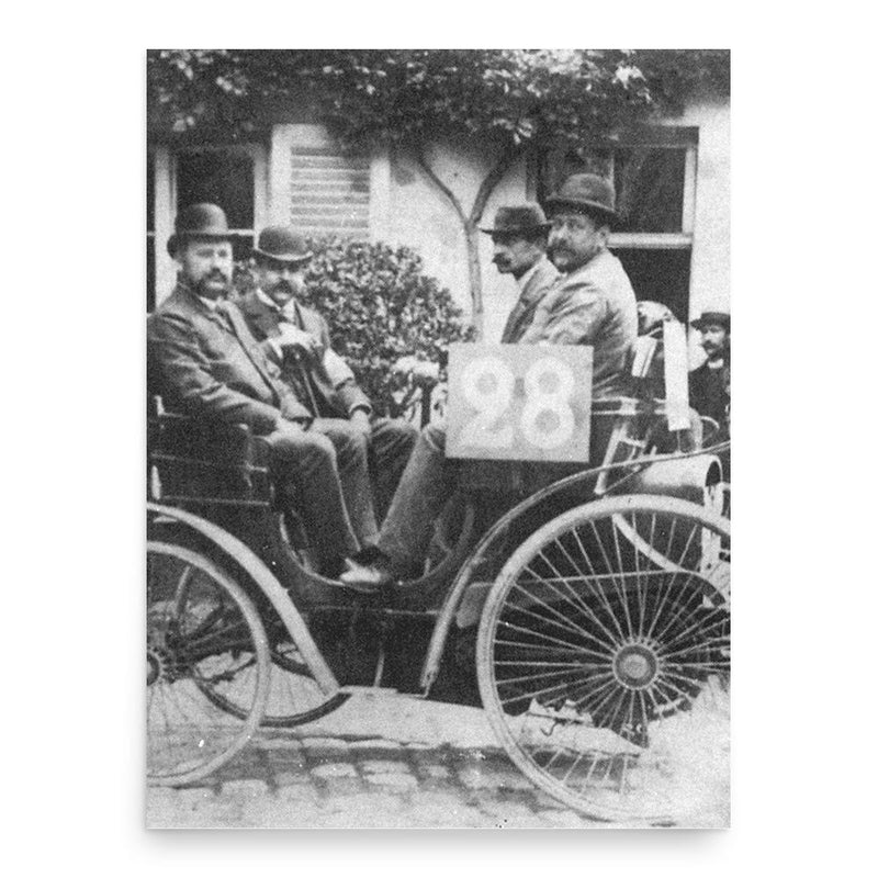 Auguste Doriot poster print, in size 18x24 inches.