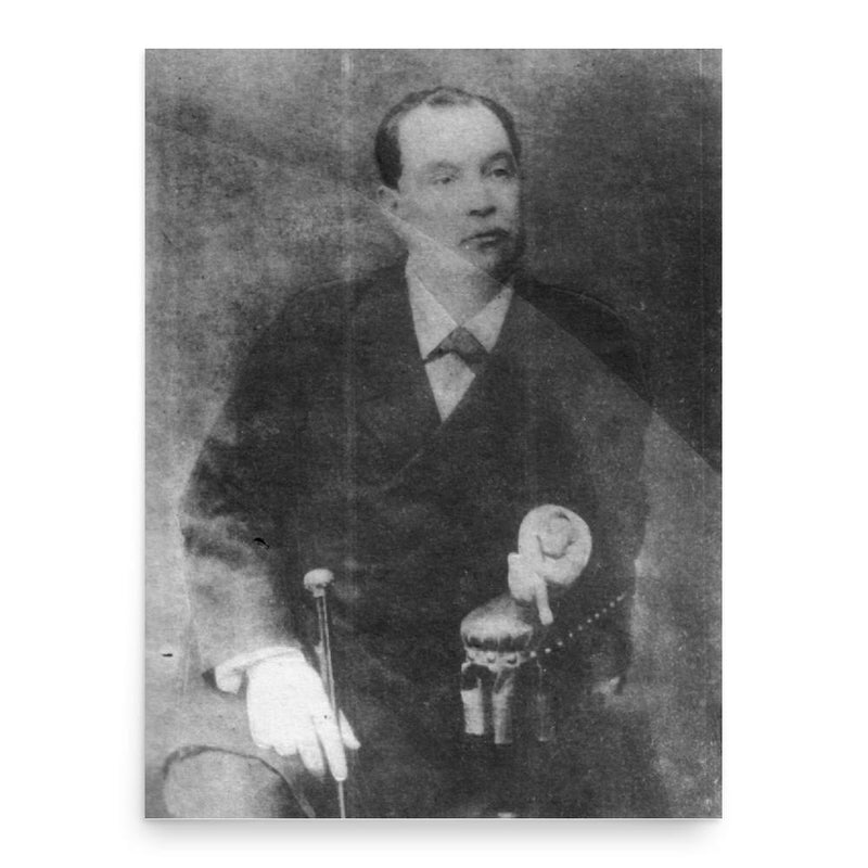 Auguste Dreyfus poster print, in size 18x24 inches.