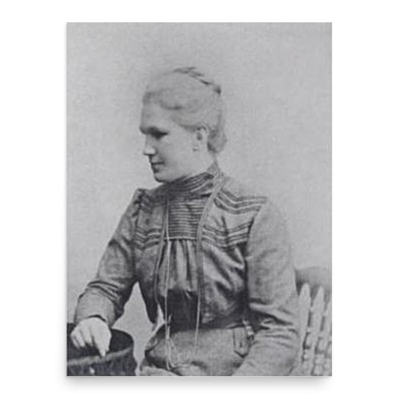 Auguste Fickert poster print, in size 18x24 inches.