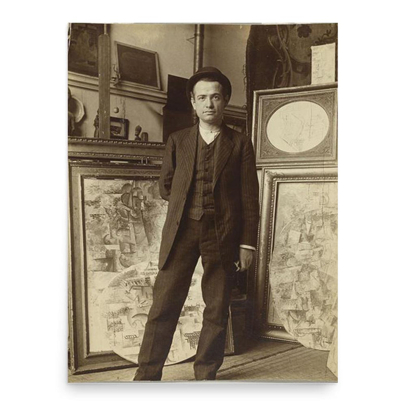 Auguste Herbin poster print, in size 18x24 inches.