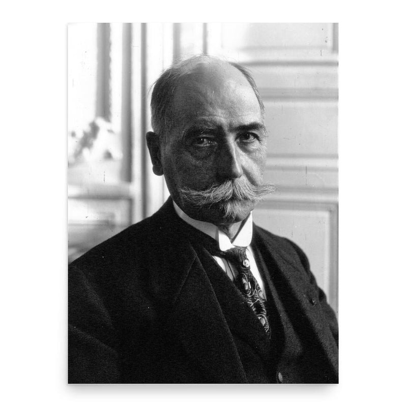 Auguste Isaac poster print, in size 18x24 inches.