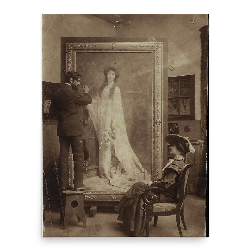 Auguste Leroux poster print, in size 18x24 inches.