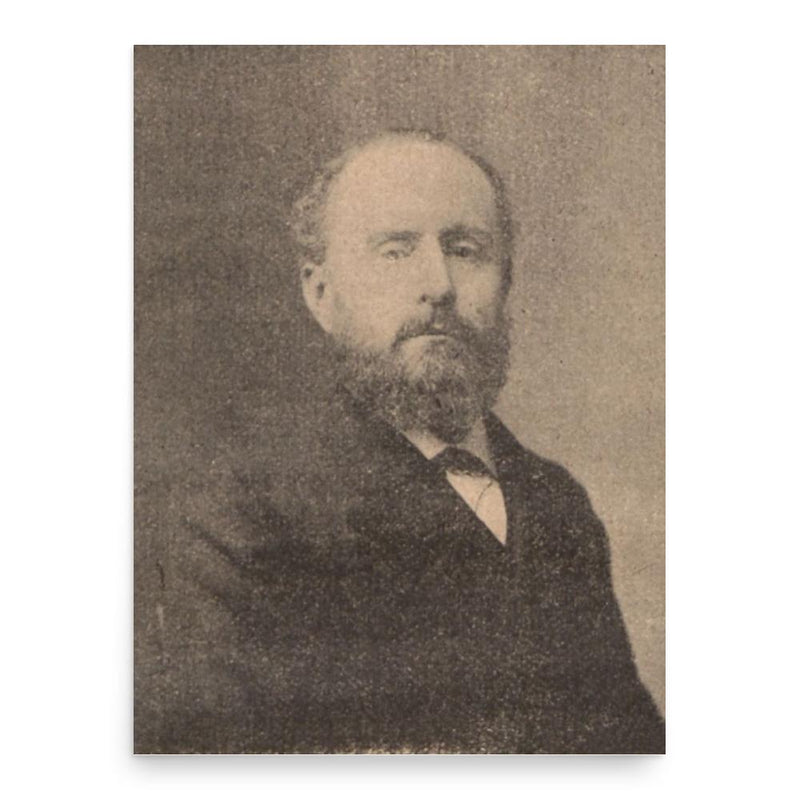 Auguste Longnon poster print, in size 18x24 inches.