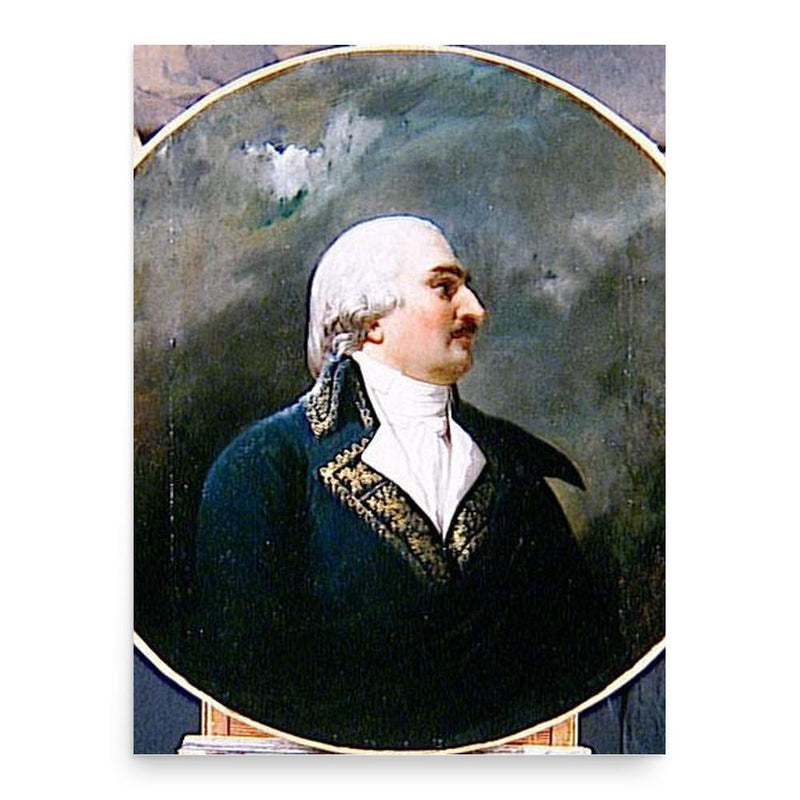 Auguste Marie Henri Picot de Dampierre poster print, in size 18x24 inches.