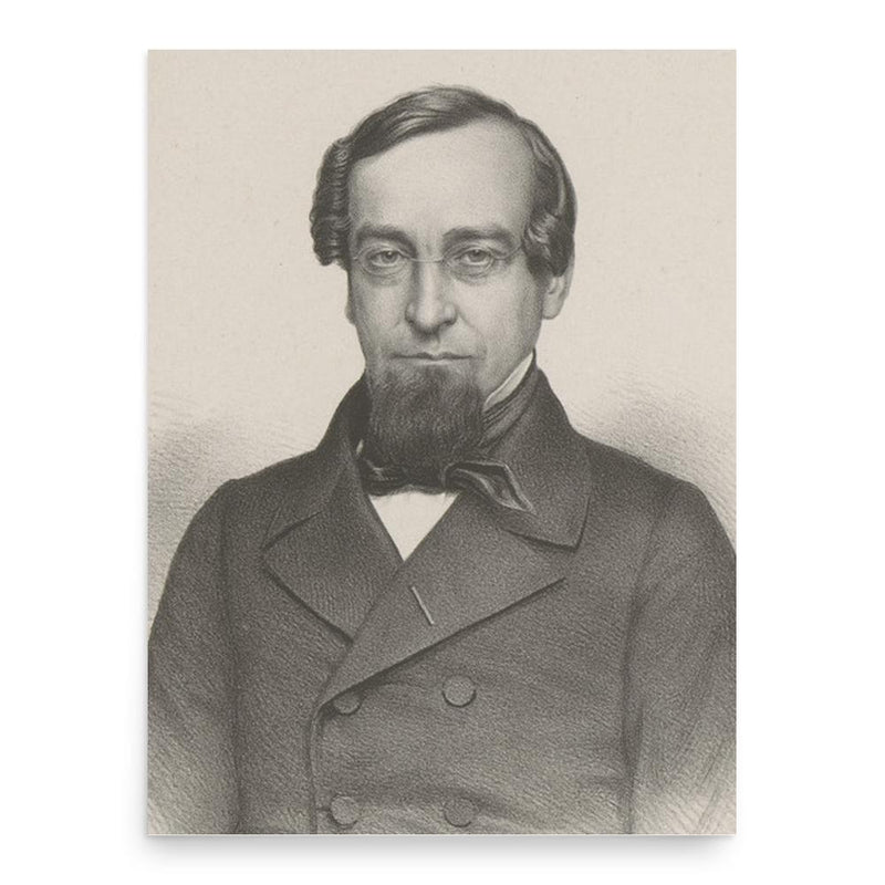 Auguste Orts poster print, in size 18x24 inches.