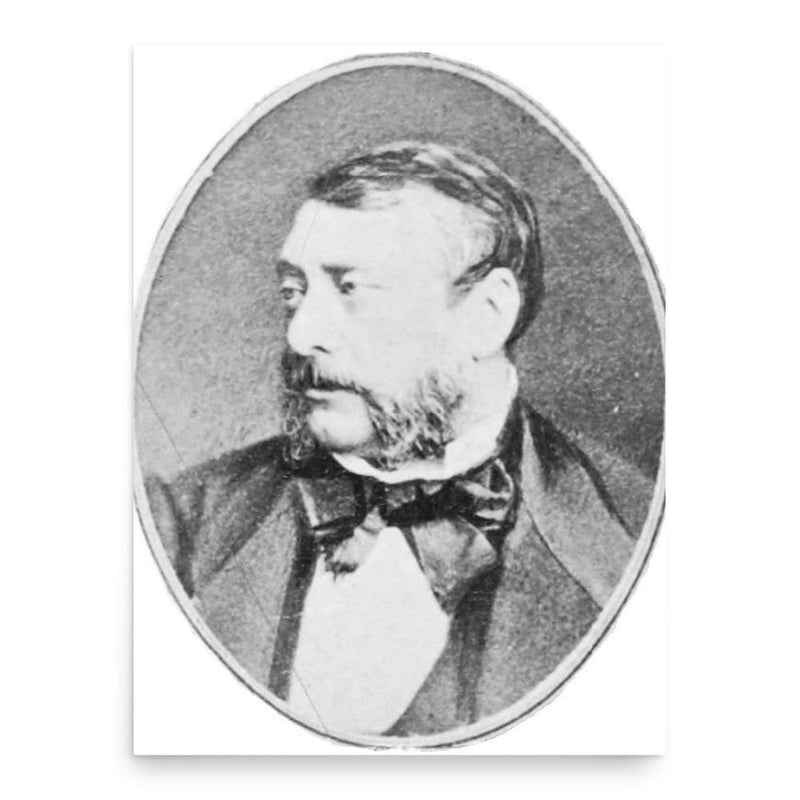 Auguste Villemot poster print, in size 18x24 inches.