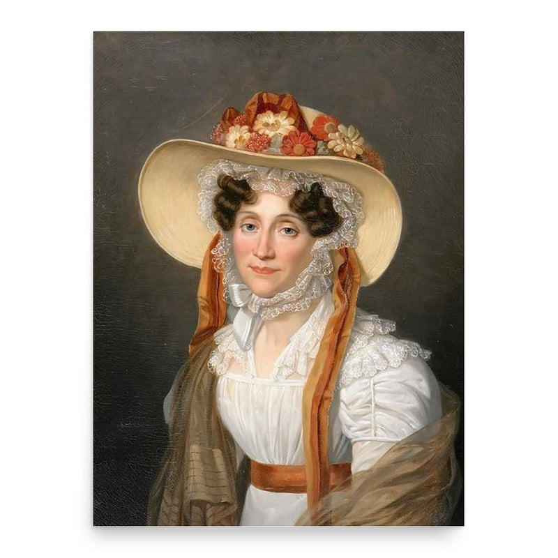 Auguste de Creuse poster print, in size 18x24 inches.