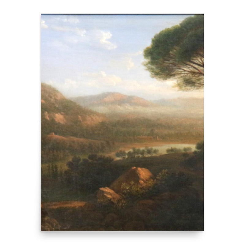 Augustin Aubert poster print, in size 18x24 inches.