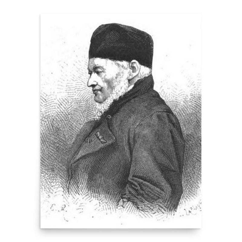 Augustin Bonnetty poster print, in size 18x24 inches.