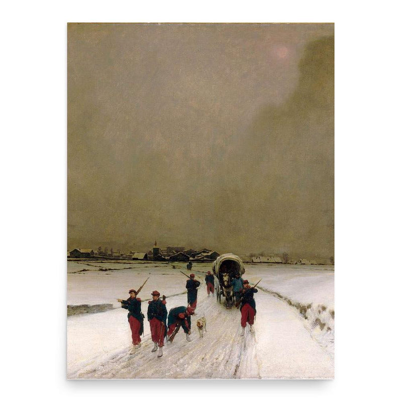 Augustin Chenu poster print, in size 18x24 inches.