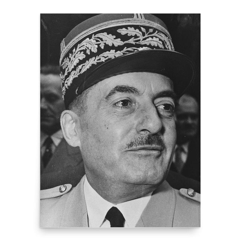 Augustin Guillaume poster print, in size 18x24 inches.