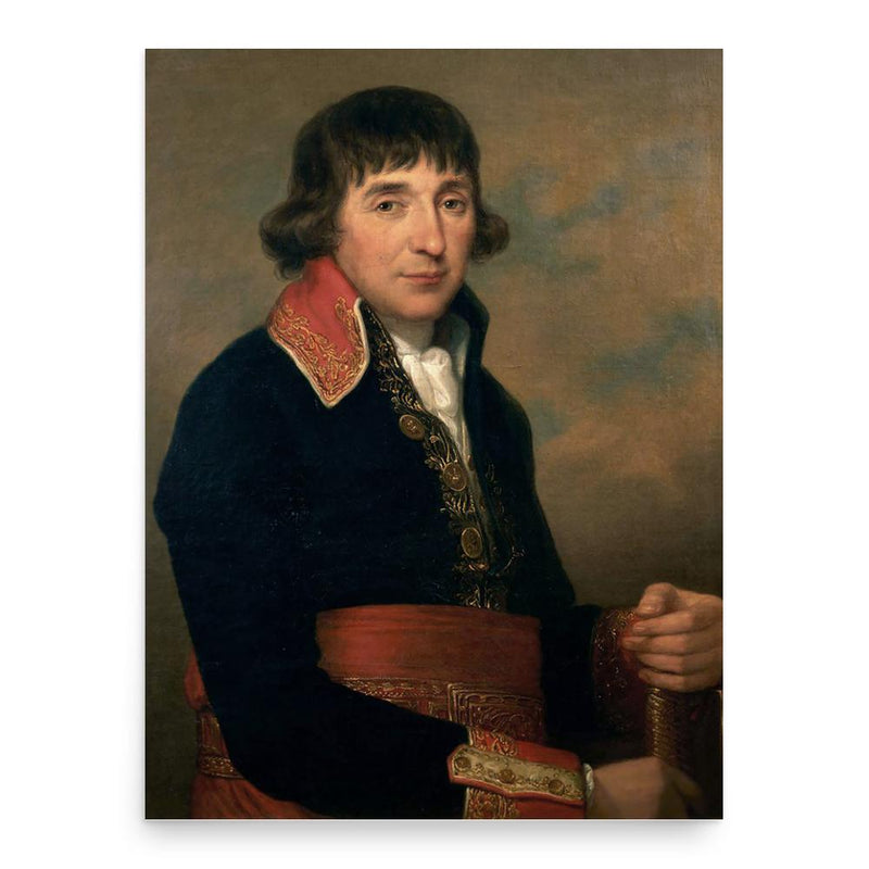 Augustin de Lespinasse poster print, in size 18x24 inches.