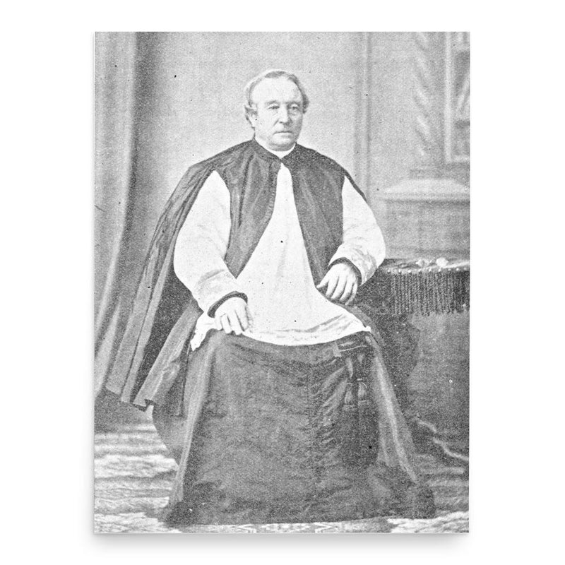 Augustine Baines poster print, in size 18x24 inches.