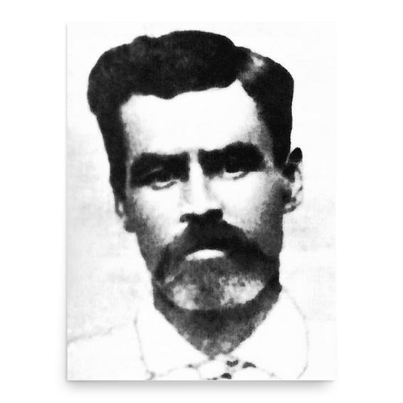 Augustine Chacon poster print, in size 18x24 inches.