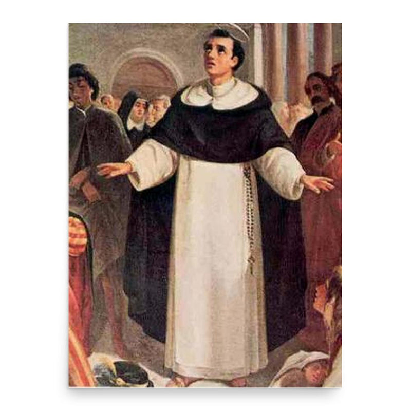 Augustine Fangi poster print, in size 18x24 inches.