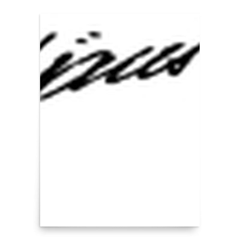 Augusto Mijares poster print, in size 18x24 inches.