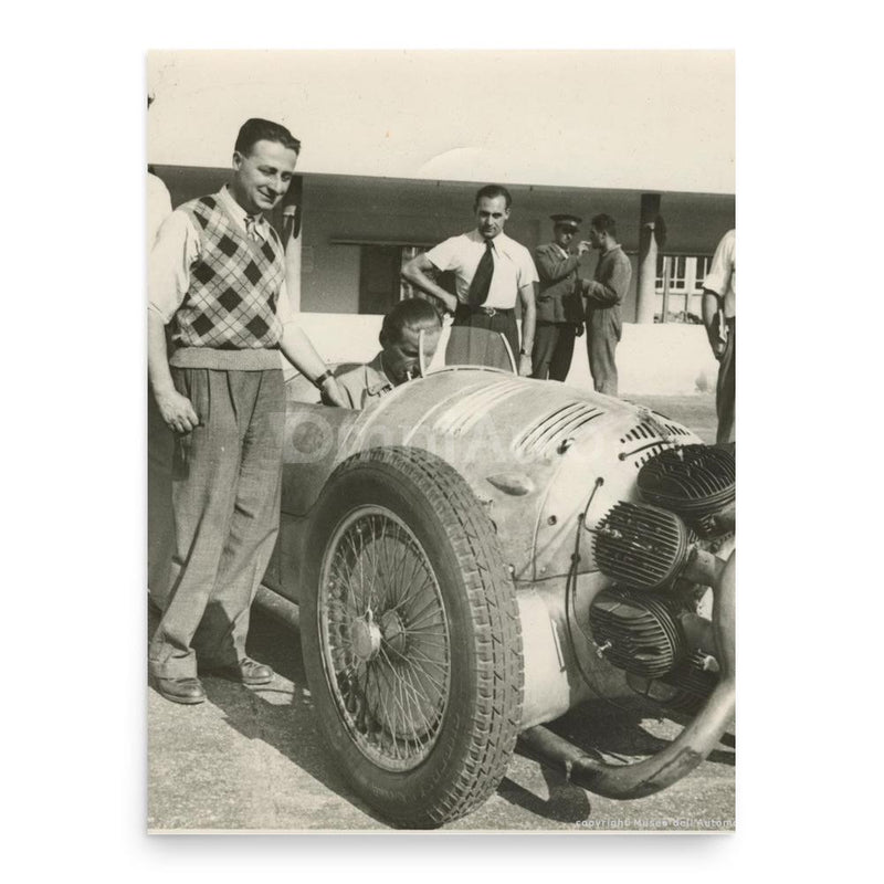 Augusto Monaco poster print, in size 18x24 inches.