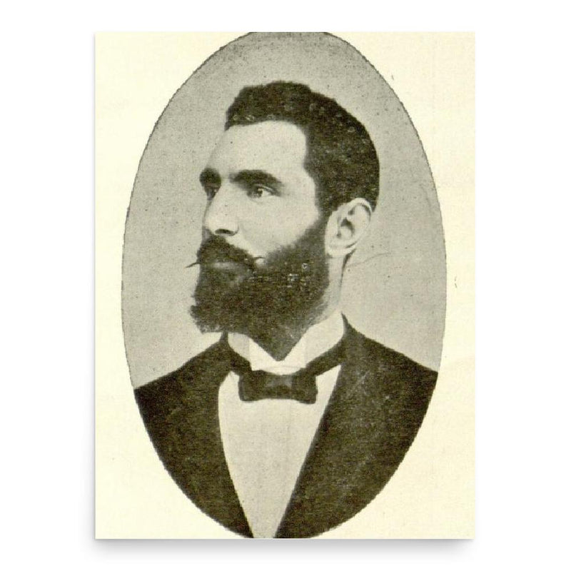 Augusto Napoleone Berlese poster print, in size 18x24 inches.