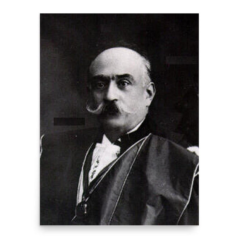 Augusto Righi poster print, in size 18x24 inches.