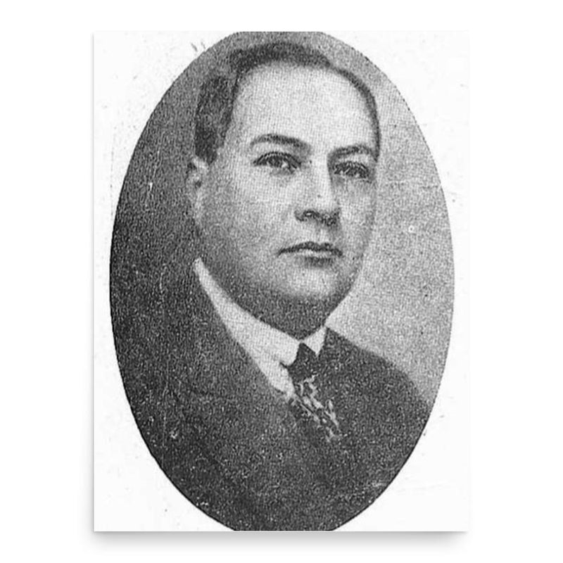 Augusto Samuel Boyd poster print, in size 18x24 inches.