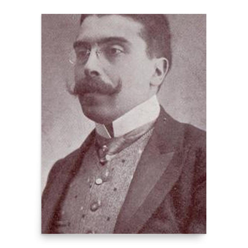 Augusto de Vasconcelos poster print, in size 18x24 inches.