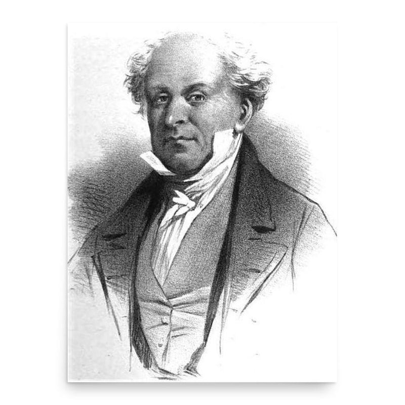 Augustus Charles Pugin poster print, in size 18x24 inches.