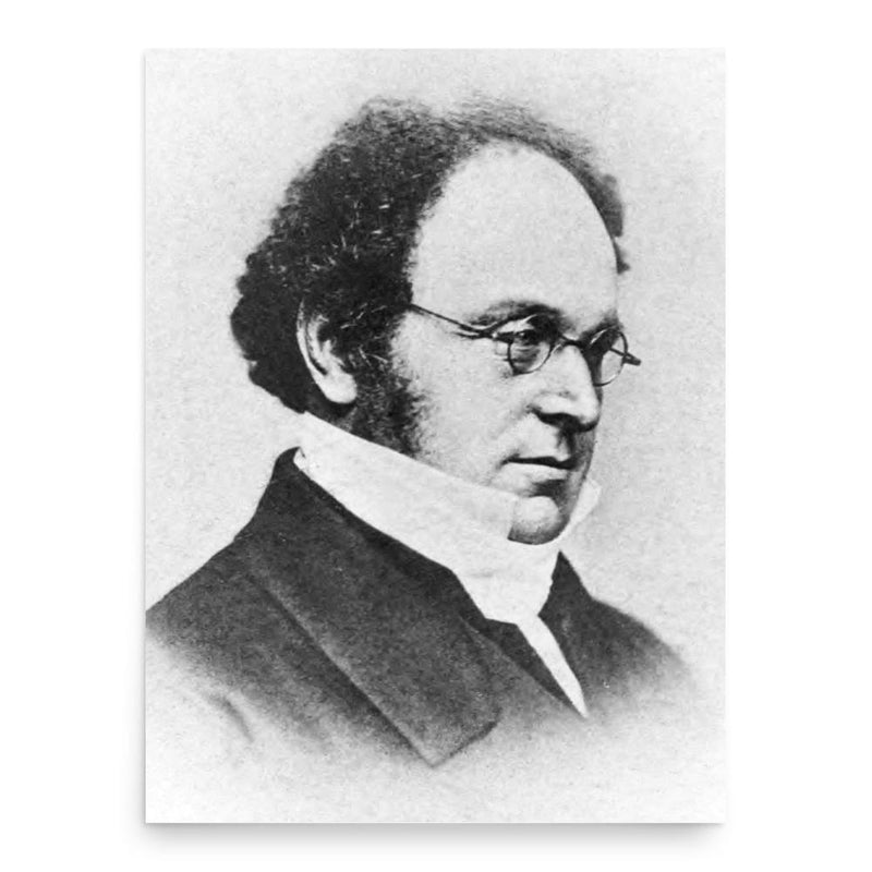Augustus De Morgan poster print, in size 18x24 inches.